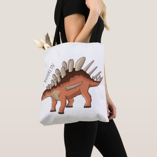 Kentrosaurus-Cartoon Tasche (Von Nahem)