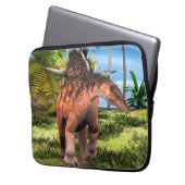 Kentrosaurus Dinosaur Dschungel Prähistorische Kun Laptopschutzhülle (Vorderseite Links)