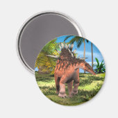 Kentrosaurus Dinosaur Dschungel Prähistorische Kun Magnet (Vorderseite/Rückseite)
