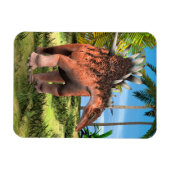 Kentrosaurus Dinosaur Dschungel Prähistorische Kun Magnet (Horizontal)