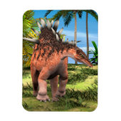 Kentrosaurus Dinosaur Dschungel Prähistorische Kun Magnet (Vertikal)