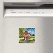 Kentrosaurus Dinosaur Dschungel Prähistorische Kun Magnet (In Situ (Geschirrspüler))