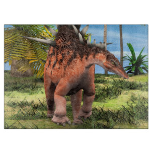 Kentrosaurus Dinosaur Dschungel Prähistorische Kun Schneidebrett