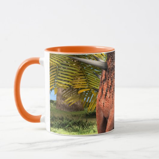 Kentrosaurus Dinosaur Dschungel Prähistorische Kun Tasse (Links)