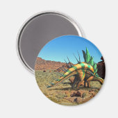 Kentrosaurus Dinosaur Magnet (Vorderseite/Rückseite)