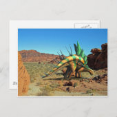 Kentrosaurus Dinosaur Postkarte (Vorne/Hinten)