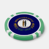 Kentuckian Flag, Flag of Kentucky Pokerchips (Einzeln)