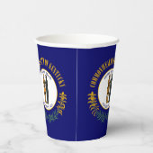 Kentuckian Flag & Seal, Flag of Kentucky Pappbecher (Rechts)