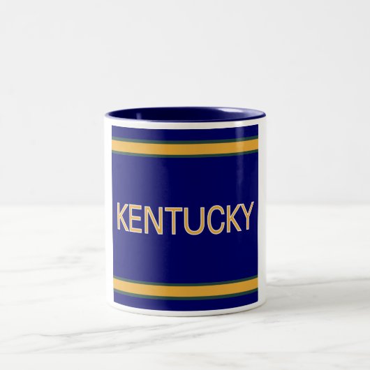 Kentucky 11 oz Zwei-Tonen-Tasse Zweifarbige Tasse (Mittel)