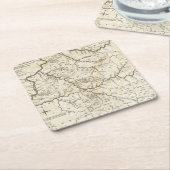 Kentucky 2 rechteckiger pappuntersetzer (angewinkelt)