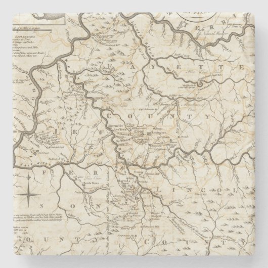 Kentucky 2 steinuntersetzer (Vorderseite)