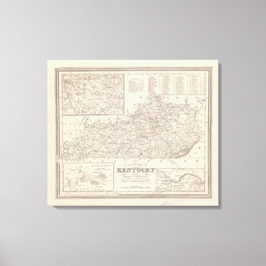 Kentucky 3 leinwanddruck (Vorderseite)