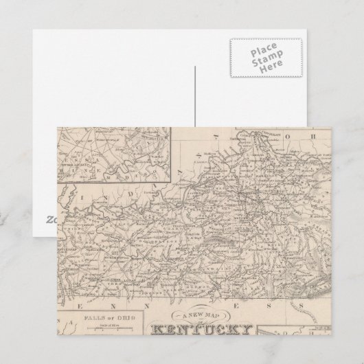 Kentucky 3 postkarte (Vorne/Hinten)