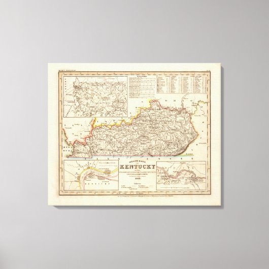 Kentucky 6 leinwanddruck (Vorderseite)