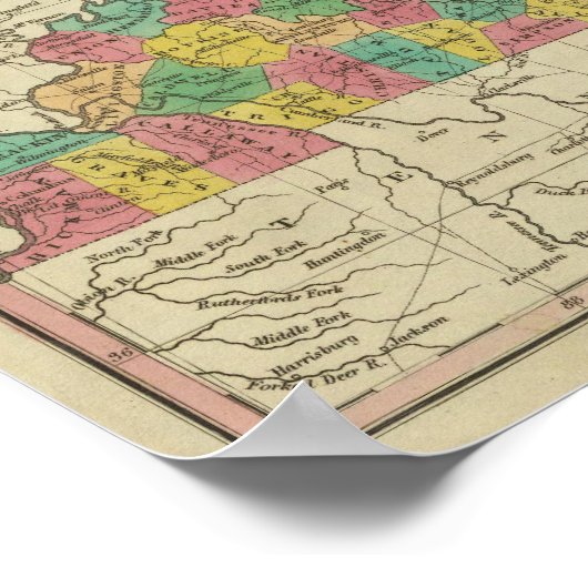 Kentucky 6 poster (Ecke)