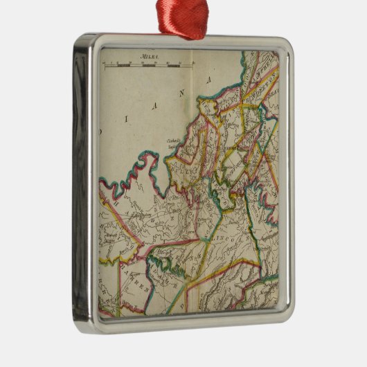 Kentucky 6 silbernes ornament (Rechts)