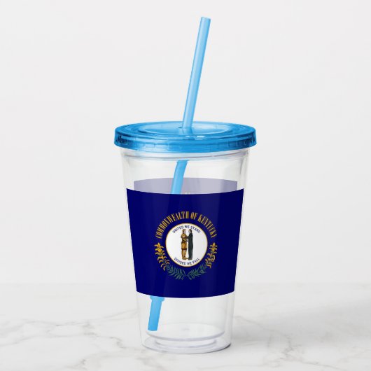 Kentucky Acryltrinkbecher (Rückseite)