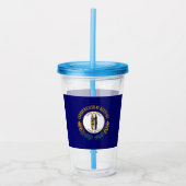 Kentucky Acryltrinkbecher (Vorderseite)