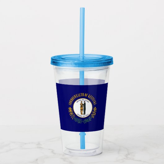 Kentucky Acryltrinkbecher (Vorderseite)