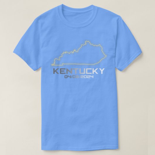 Kentucky America Astronomy Total Solar Eclipse 202 T-Shirt (Design vorne)