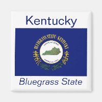 Kentucky Banner Magnet