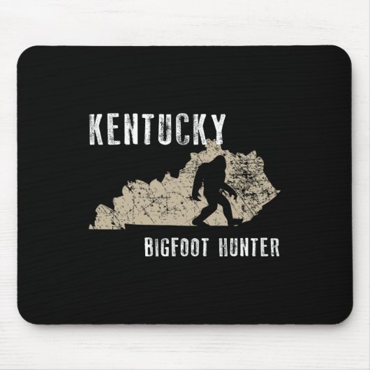 Kentucky Bigfoot Hunter Mousepad (Vorne)