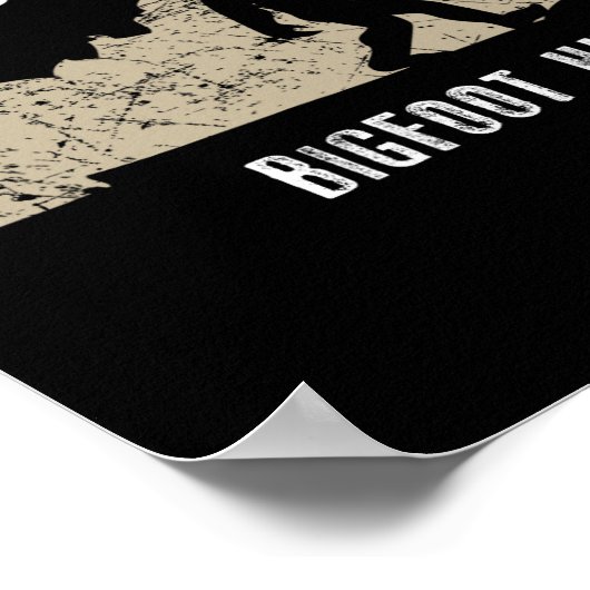 Kentucky Bigfoot Hunter Poster (Ecke)