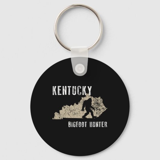 Kentucky Bigfoot Hunter Schlüsselanhänger (Vorderseite)