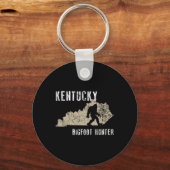 Kentucky Bigfoot Hunter Schlüsselanhänger (Vorderseite)
