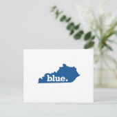 KENTUCKY BLUE STAAT POSTKARTE (Stehend Vorderseite)