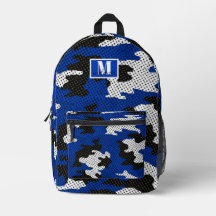 Kentucky Blue White Classic Camo Pattern