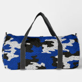 Kentucky Blue White Classic Camo Pattern Duffle Bag (Vorderseite)