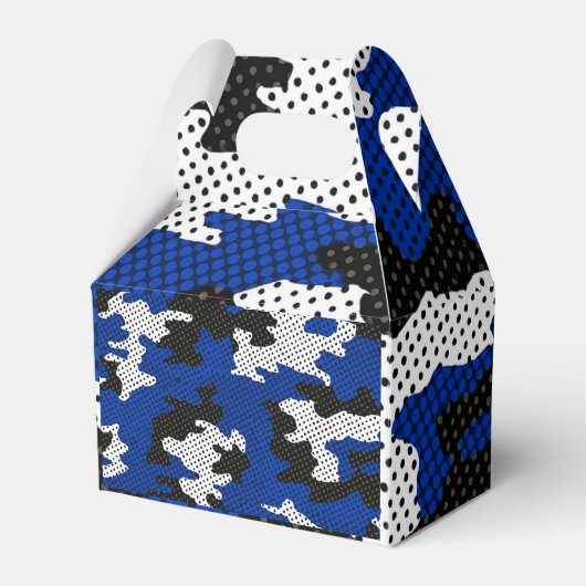Kentucky Blue White Classic Camo Pattern Geschenkschachtel (Vorderseite)
