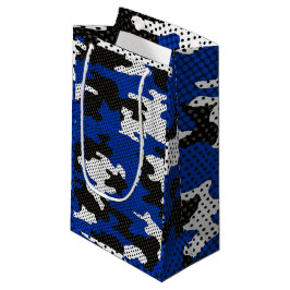 Kentucky Blue White Classic Camo Pattern Kleine Geschenktüte