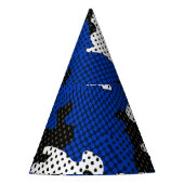 Kentucky Blue White Classic Camo Pattern Partyhütchen (Vorderseite)