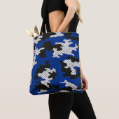 Kentucky Blue White Classic Camo Pattern Tasche (Von Nahem)