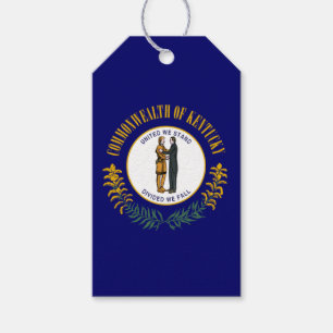 Kentucky: Bluegrass Commonwealth US-Staatsflagge Geschenkanhänger