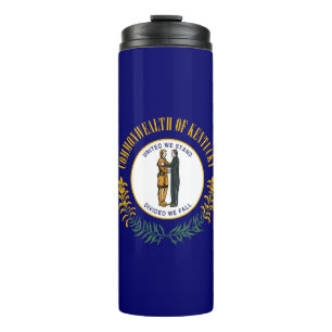 Kentucky: Bluegrass Commonwealth US-Staatsflagge Thermosbecher
