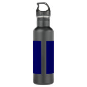 Kentucky: Bluegrass Commonwealth US State Flag Edelstahlflasche (Rückseite)