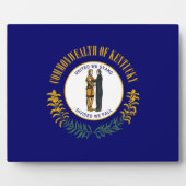Kentucky: Bluegrass Commonwealth US State Flag Fotoplatte (Vorderseite)