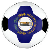 Kentucky: Bluegrass Commonwealth US State Flag Fußball (Gedreht)