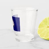 Kentucky: Bluegrass Commonwealth US State Flag Schnapsglas (Rechts)