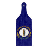 Kentucky: Bluegrass Commonwealth US State Flag Schneidebrett (Vorderseite)