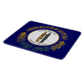 Kentucky: Bluegrass Commonwealth US State Flag Schneidebrett (Ecke)