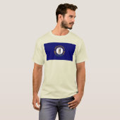 Kentucky: Bluegrass Commonwealth US State Flag T-Shirt (Vorne ganz)