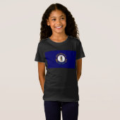 Kentucky: Bluegrass Commonwealth US State Flag T-Shirt (Vorne ganz)