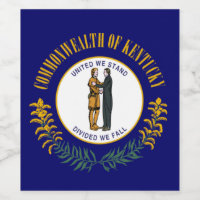 Kentucky: Bluegrass Commonwealth US State Flag