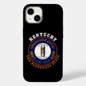 KENTUCKY BLUEGRASS STAAT FLAG Case-Mate iPhone HÜLLE (Rückseite)