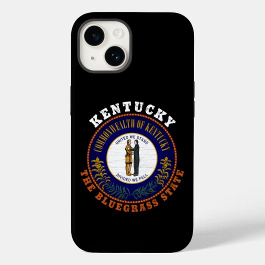 KENTUCKY BLUEGRASS STAAT FLAG Case-Mate iPhone HÜLLE (Rückseite)