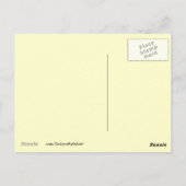 Kentucky Bluegrass Staat Goldenrod Postkarte (Rückseite)